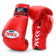 Guantes Yokkao con cordones Matrix Red - Imagen 3