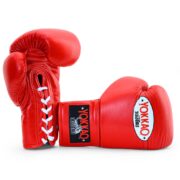 Guantes Yokkao con cordones Matrix Red - Imagen 2