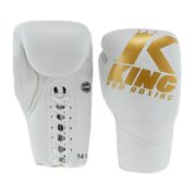Guantes King Pro Boxing XK LU White/Gold - Imagen 2