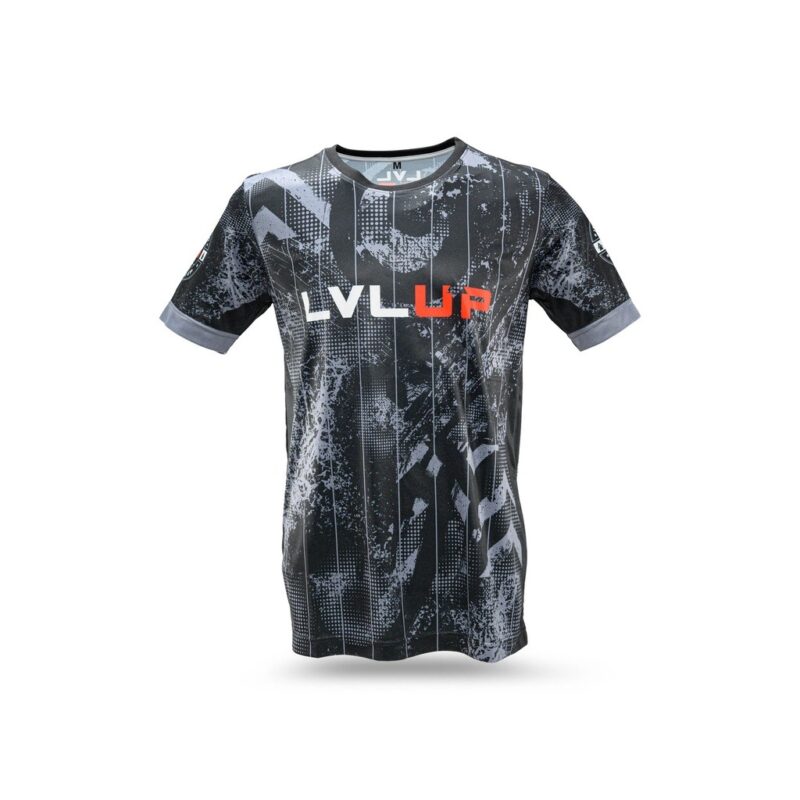 camiseta LVL UP negra