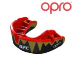 PROTECTOR BUCAL OPRO PLATINUM BLACK METAL/RED | PROTECCIÓN ÉLITE Y AJUSTE PROFESIONAL
