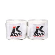 Vendas de boxeo King Pro Boxing blancas elásticas 460 cm - Imagen 2