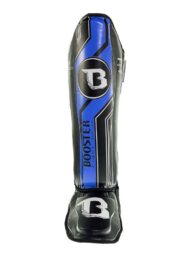 Espinilleras Booster Fight Gear V9 Black/Blue - Imagen 2