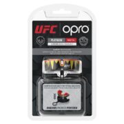 PROTECTOR BUCAL OPRO PLATINUM BLACK METAL/RED | PROTECCIÓN ÉLITE Y AJUSTE PROFESIONAL - Imagen 2