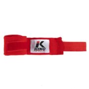 Vendas de boxeo King Pro Boxing rojas elásticas 460 cm - Imagen 4