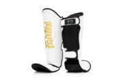 Espinilleras Fairtex Booster SG White - Imagen 4