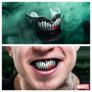PROTECTOR BUCAL SAFEJAWZ MARVEL™ BRACES VENOM | PROTECCIÓN FLEXIBLE PARA ORTODONCIA - Imagen 5