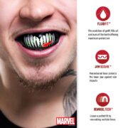 PROTECTOR BUCAL SAFEJAWZ MARVEL™ BRACES VENOM | PROTECCIÓN FLEXIBLE PARA ORTODONCIA - Imagen 4