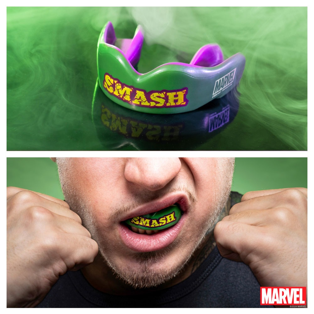 PROTECTOR BUCAL SAFEJAWZ MARVEL™ THE HULK | POTENCIA, AJUSTE Y PROTECCIÓN TOTAL - Imagen 4