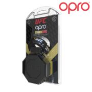 PROTECTOR BUCAL OPRO GOLD JR BLACK METAL/GOLD | PROTECCIÓN PREMIUM JUNIOR - Imagen 3
