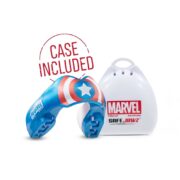 PROTECTOR BUCAL SAFEJAWZ MARVEL™ BRACES CAPTAIN AMERICA | PROTECCIÓN SEGURA PARA ORTODONCIA - Imagen 3
