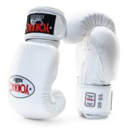 Guantes Yokkao con cordones Matrix blancos - Imagen 5