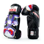 Guantes de boxeo de conejo enojado