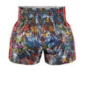 Pantalón Muay Thai Top King 225 Rojo - Imagen 2
