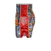 Pantalón Muay Thai Top King 225 Rojo - Imagen 3