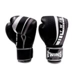 Guantes Twins Special Boxeo Muay Thai Negro Gris – Entrenamiento y Competición