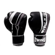 Guantes Twins Special Boxeo Muay Thai Negro Gris – Entrenamiento y Competición
