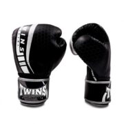 Guantes Twins Special Boxeo Muay Thai Negro Gris – Entrenamiento y Competición - Imagen 2