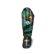Espinilleras Booster Verde y Negro - Imagen 2