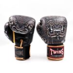 Guantes Twins Special Diablo Negro/Dorado