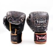Guantes Twins Special Diablo Negro/Dorado